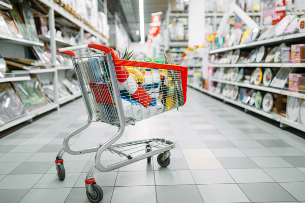 cart-full-of-goods-in-supermarke